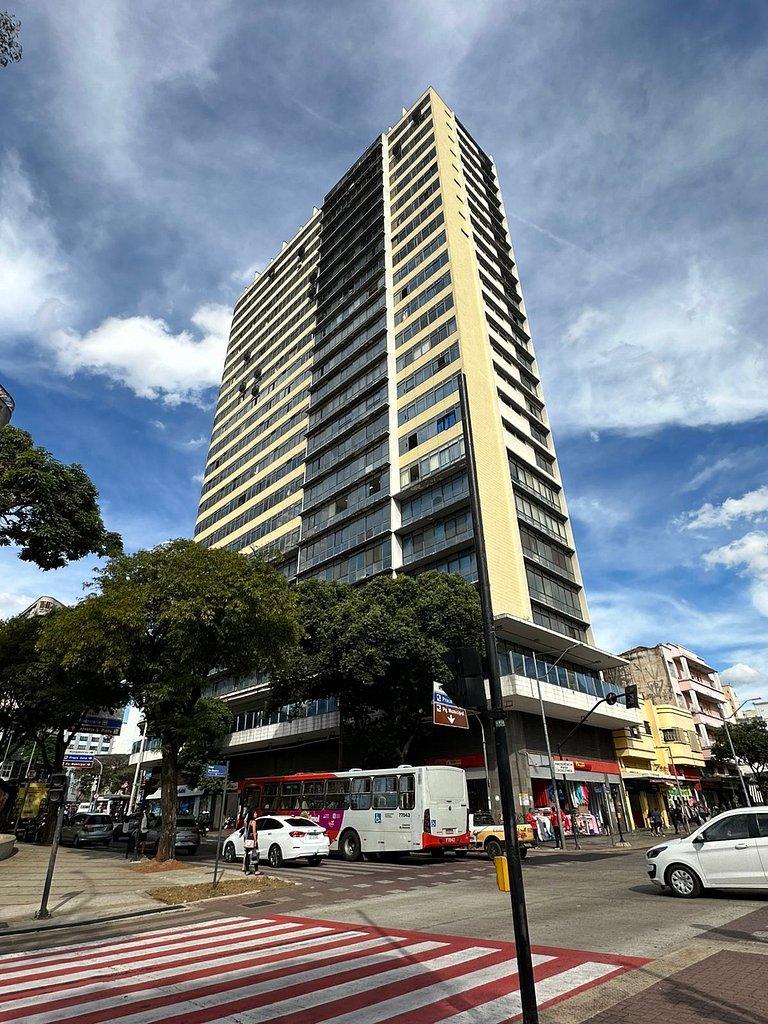 Apto 2 quartos e 2 banheiros no centro de BH