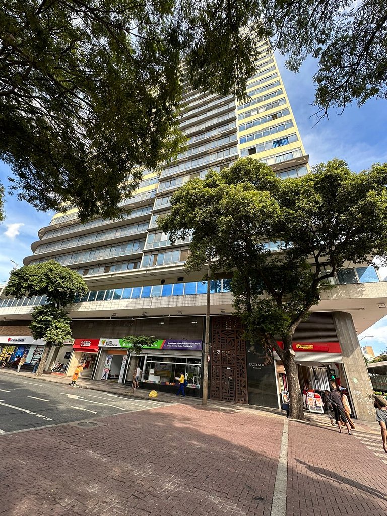 Apto 2 quartos e 2 banheiros no centro de BH